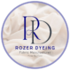Rozer Dyeing logo – Leading fabric manufacturer and supplier since 2010, specializing in high-quality synthetic and natural fiber fabrics.